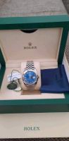 Rolex Datejust 41mm BlueDial Jubilee Bracelet Un Wandsbek - Hamburg Tonndorf Vorschau