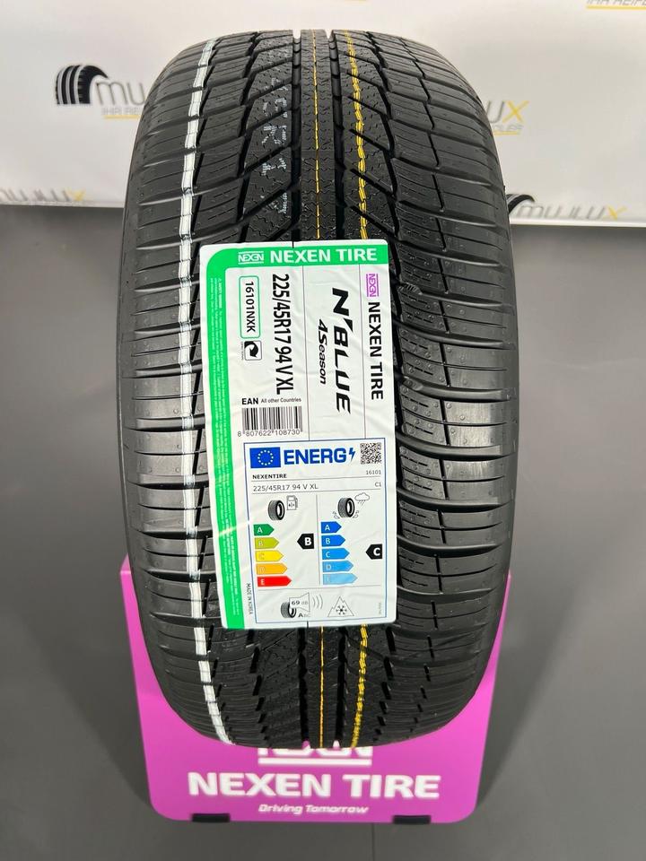 4x 225 45 R17 94V Allwetterreifen Ganzjahresreifen Nexen Neu!! in Arnsberg