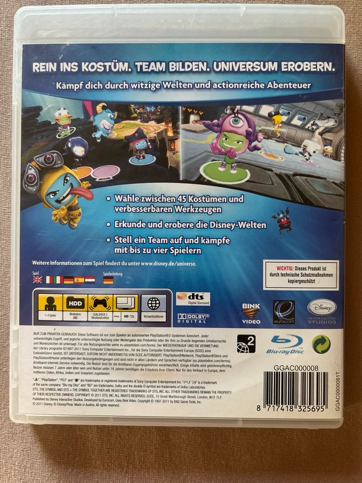 Disney Universe Playstation 3 in Reutlingen