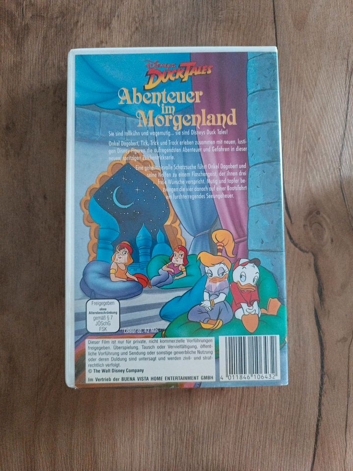 VHS Duck Tales Abenteuer im Morgenland in Neunkirchen-Seelscheid