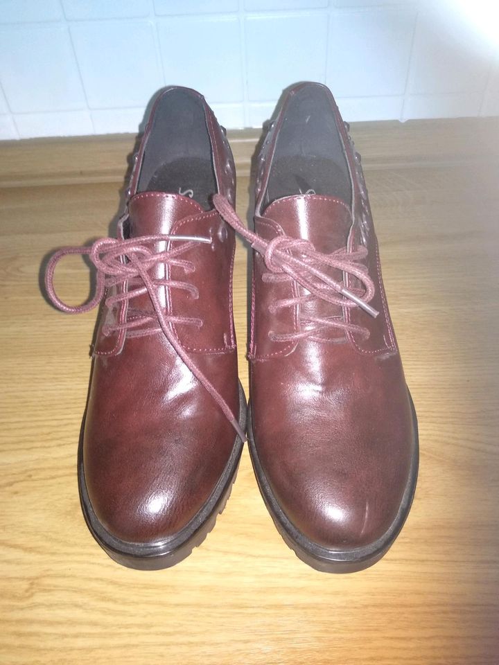 Tausche Schuhe Bordeaux, Gr.39, neu, ungetragen in Hardheim