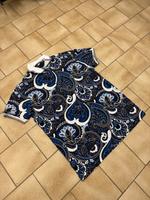 Vintage Etro Paisley print polo t shirt Bayern - Traunstein Vorschau