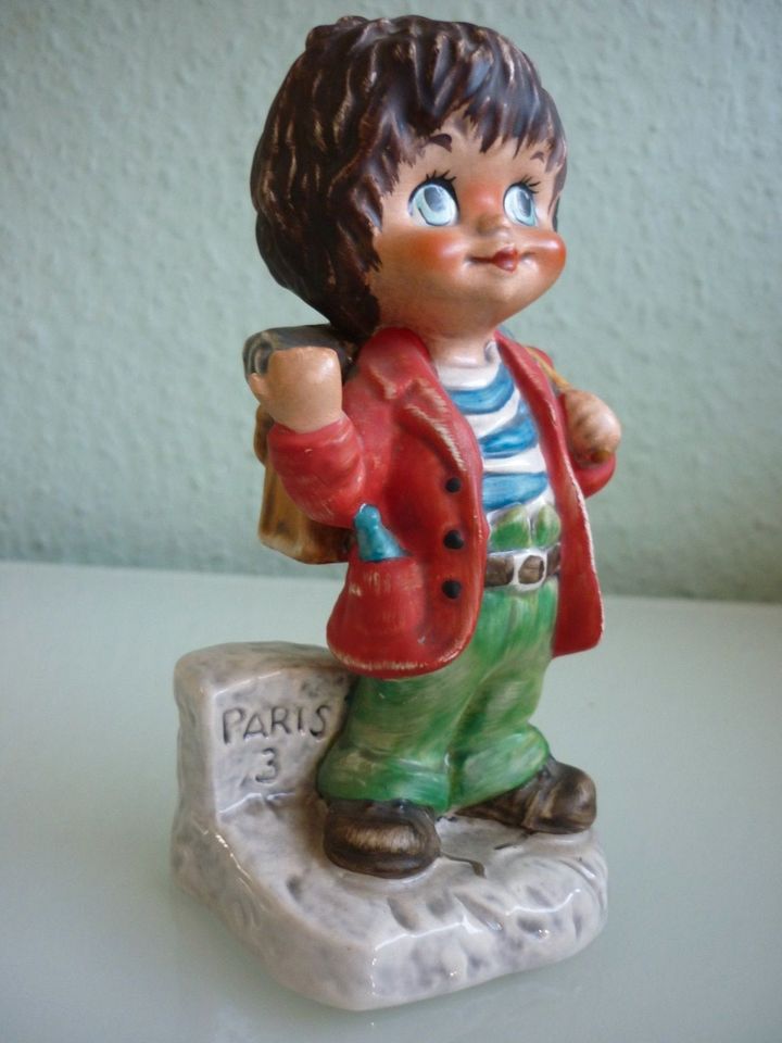 Goebel Anhalter Paris 3 Michel T. 1977 Junge/Kind Figur 11024-14 in Herzogenrath