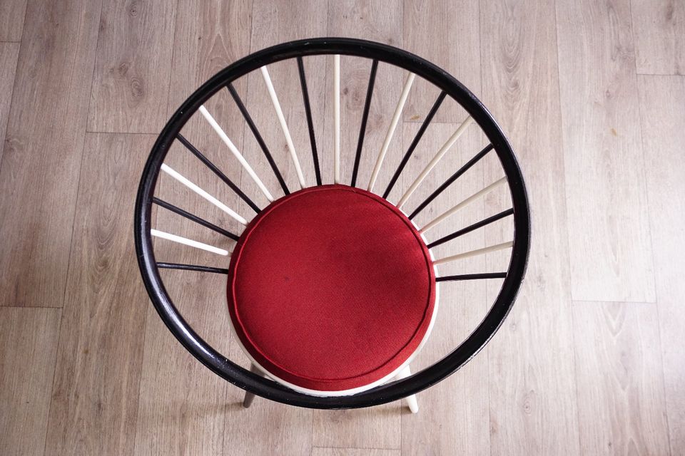 [Zeitklassiker] Vintage 60er Circle Chair Yngve Ekström Stuhl in Handorf