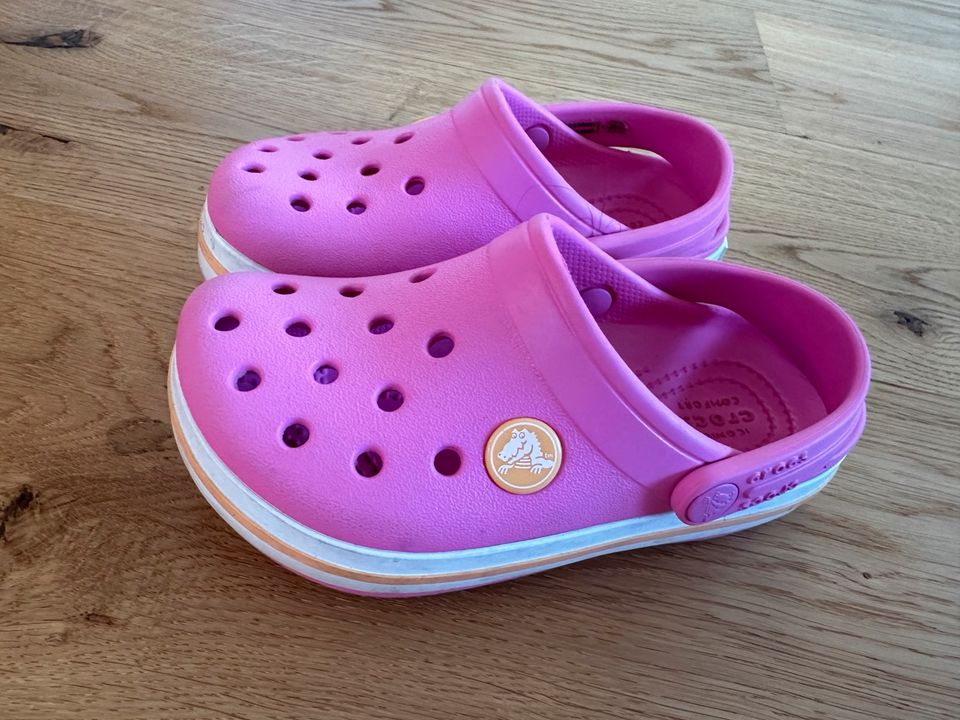 Crocs Clockband Rosa Gr. 25 / 26 in Stutensee