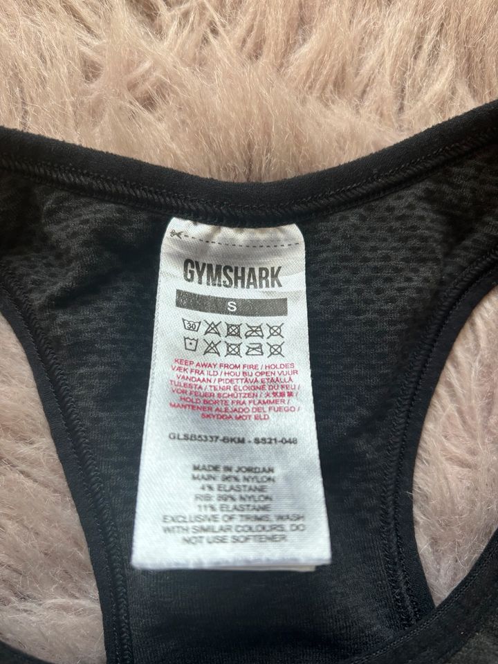 Gymshark Vital Seamless Sport BH S schwarz in Coswig