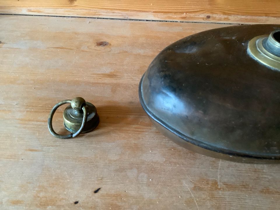 Fußwärmer Antik, Vintage aus Kupfer in Meißen