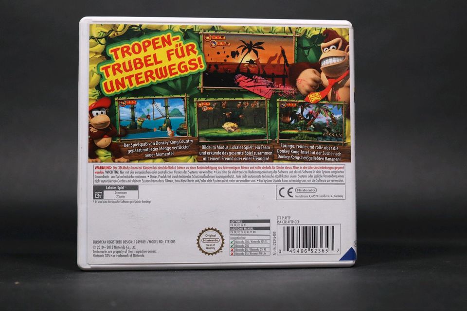 Donkey Kong Country Returns 3D Nintendo 3DS 2DS in Neumünster