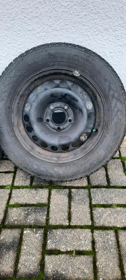 M&S Reifen 195/65 R15 auf Stahlfelgen in Welver