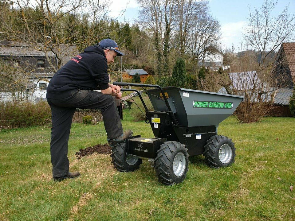 Elektrische Profischubkarre Miete , Power Barrow, Dumper in Erndtebrück