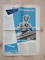 DDR Kameras, Seltene Zeitung mit vielen Modellen!!! 1960!!! Thüringen - Jena Vorschau