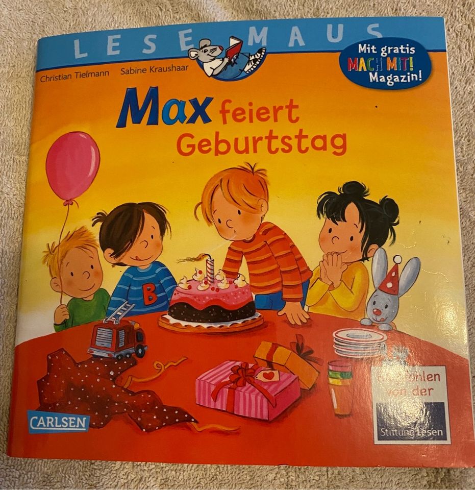 Lese Maus. Max feiert Geburtstag in Essen