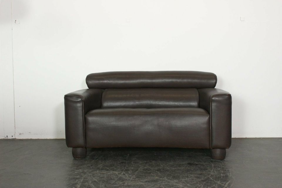 ◣De Sede Ds 45 Büffel Ledersofa Design Klassiker desede Neck cor in Höchst im Odenwald