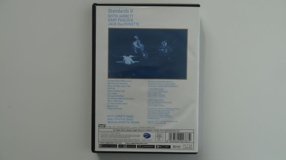 Keith Jarrett, Standards II - mit Gary Peacock u. Jack DeJohnette in Hamburg