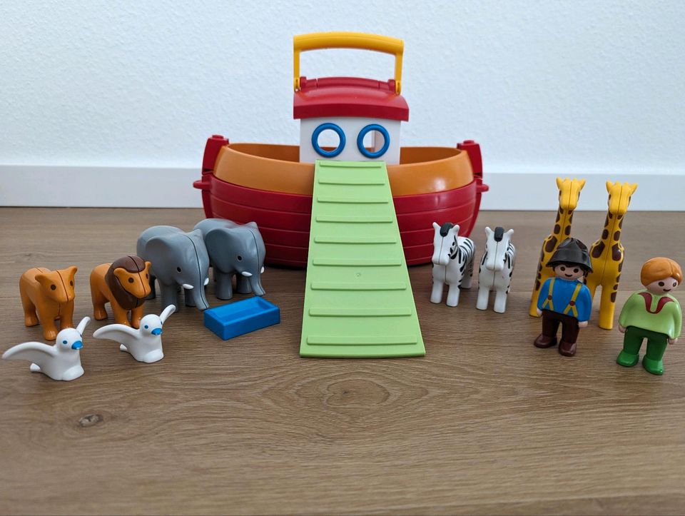 6765 Playmobil 1.2.3 Mitnehm Arche Noah sehr guter Zustand in Ravensburg