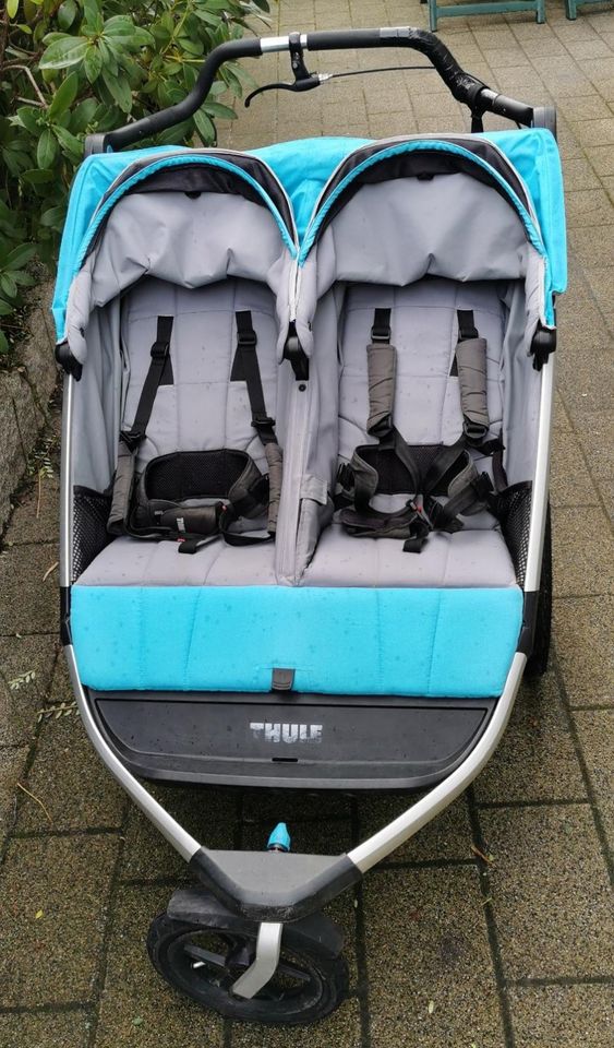 Thule Urban Glide 2 Double Geschwisterwagen / Zwillingsbuggy in Recklinghausen