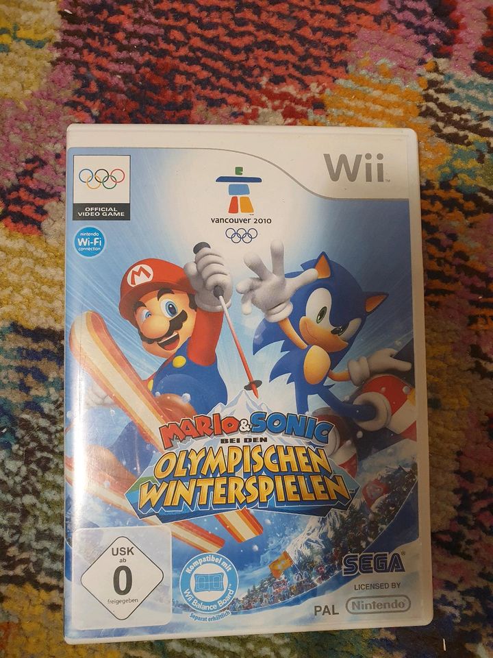 Mario & Sonic bei den Olymp. Winterpielen - Vancouver 2020 / Wii in Düsseldorf