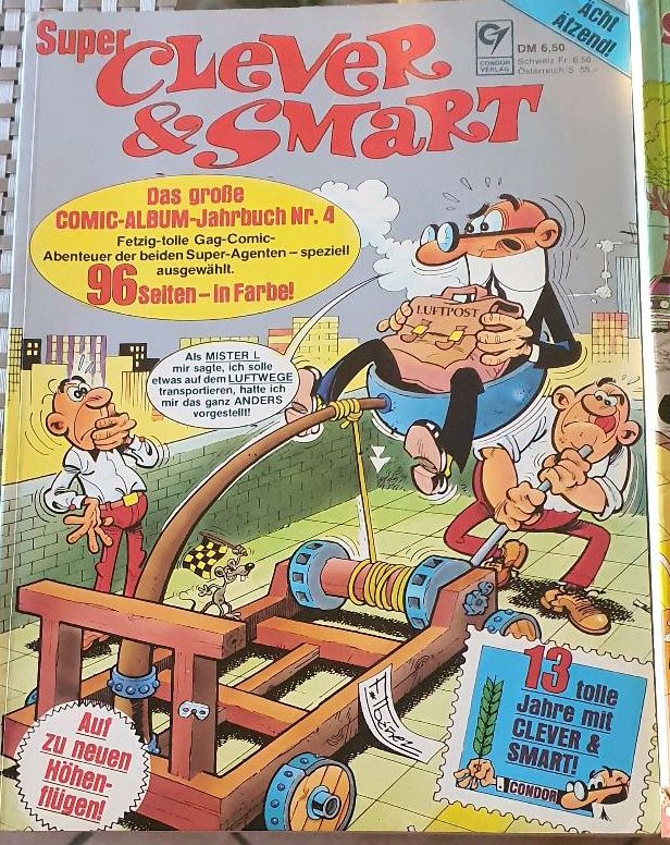 Clever und Smart Comics 3 Sonderbände aus der 70er 80er Jahren in Lohmar
