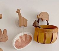 3 x Holzhacken Natur Baby Kinderzimmer Deko Tiere Stern Bio Holz Dortmund - Hörde Vorschau