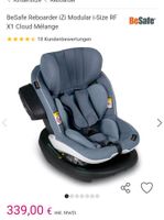 Besafe Autokindersitz Izi modular RF + Isofix Base Baden-Württemberg - Gerstetten Vorschau