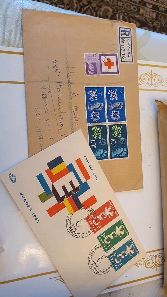 Briefmarken Sammlung Erstagsbriefe Konvolut in Bremerhaven