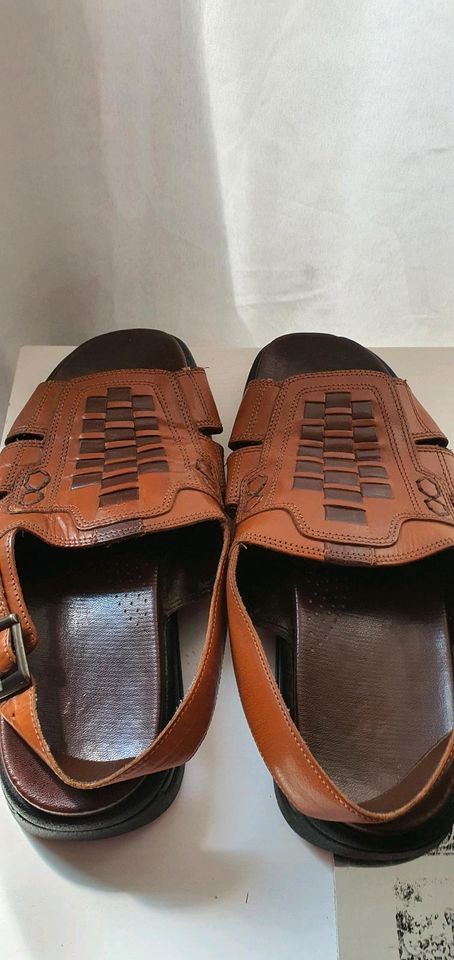 42 Herren Leder Schuhe Sandalen Sommerschuhe in Hamburg