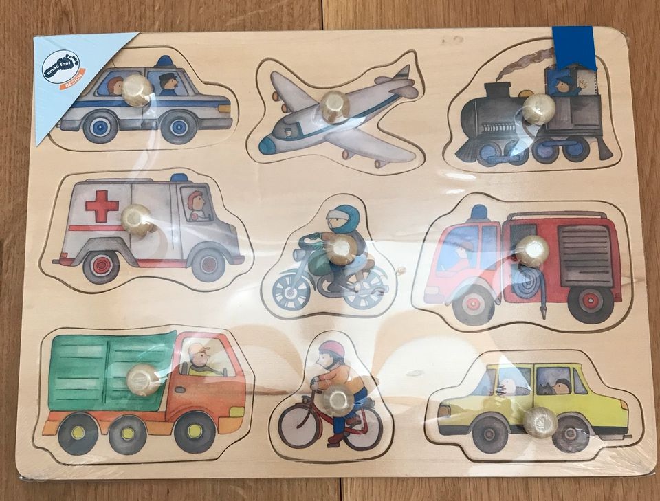 5 Holzpuzzle von Haba, Goki, small foot (teilweise neu) in Helmsdorf bei Leinefelde