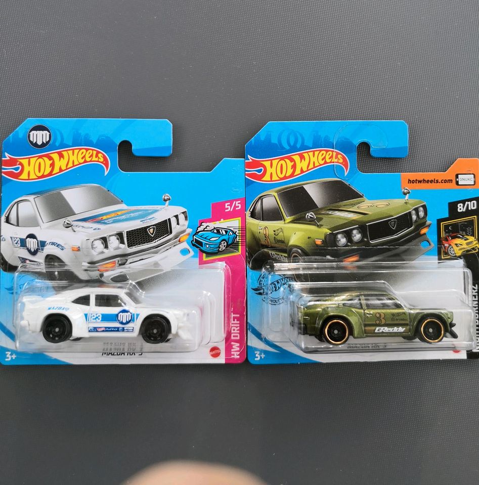 Hot Wheels Mazda RX-3 Doppelpack in Stuttgart