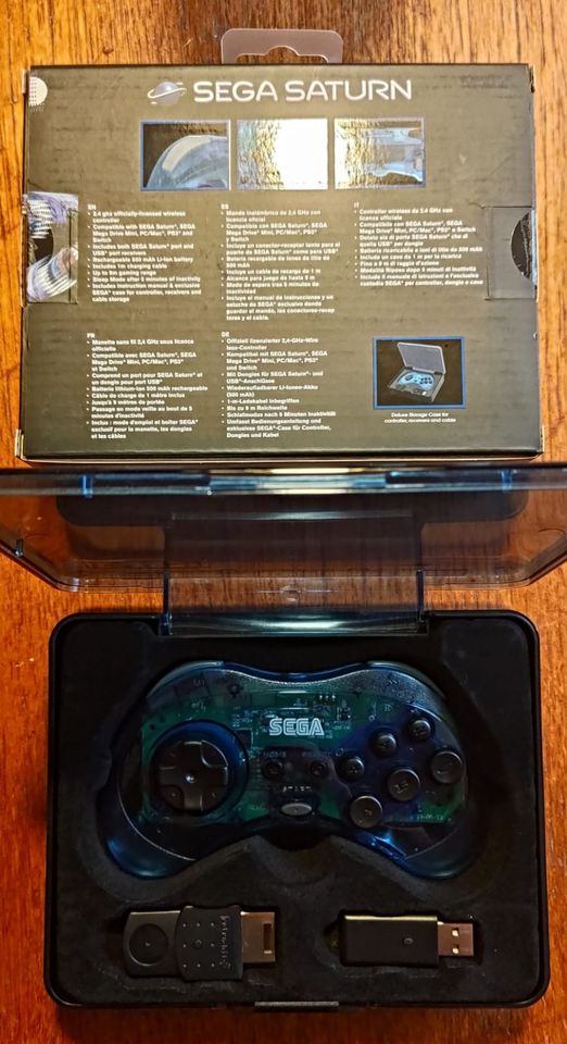 1 Retro-Bit offizieller Sega Saturn Wireless Controller inkl. Box in Elmshorn