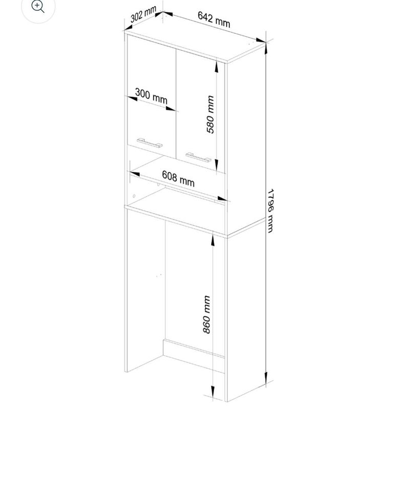 Waschmaschinenschrank in Witten