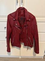 Lederjacke Bikerjacke Biker Gipsy Bordeaux rot Niedersachsen - Vechta Vorschau