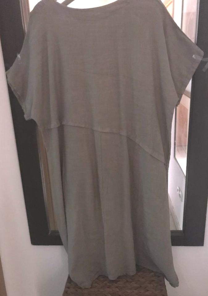 KLEID-100 % LEINEN-EXTRAVAGANTER SCHNITT-XXL/XXXL-NEUWERTIG in Frankfurt am Main