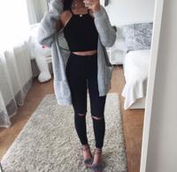 Zara high Waist Jeans Hose Skinny Blogger sexy Cuts Baden-Württemberg - Mannheim Vorschau