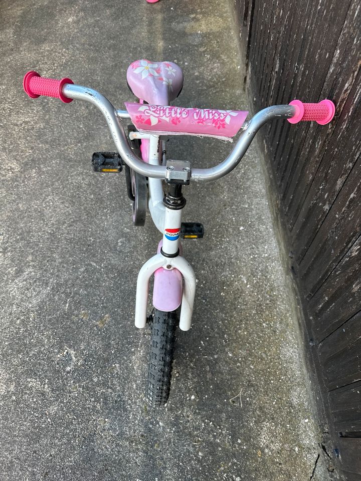 Fahrrad, Mädchen in Salzatal