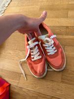 Gant Sneaker Turnschuh orange Textil Leder 40 Nordrhein-Westfalen - Geldern Vorschau