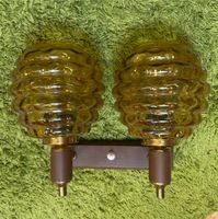 Wandlampe, Doppellampen, DDR, gelbes Glas Brandenburg - Potsdam Vorschau