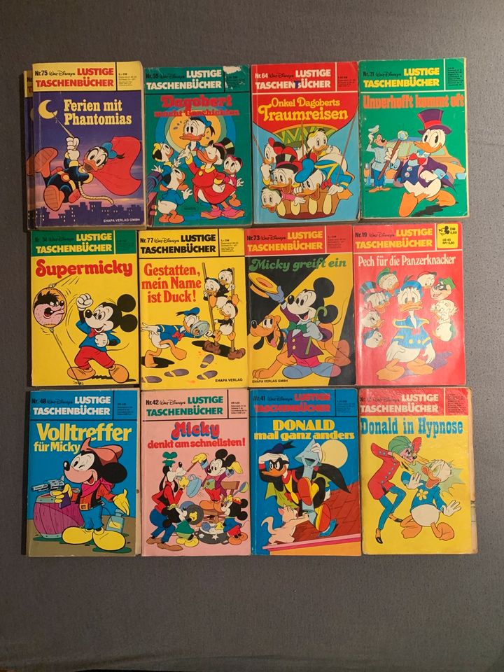 Comics (1976-2006): Donald Duck, Micky Maus, MAD….. in Herne