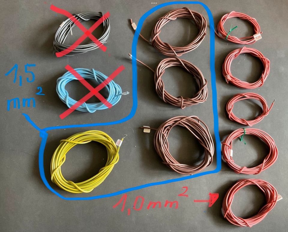 Silikonkabel Litze Kabel 1,5mm2 in Bayern - Schwabmünchen, Heimwerken.  Heimwerkerbedarf gebraucht kaufen