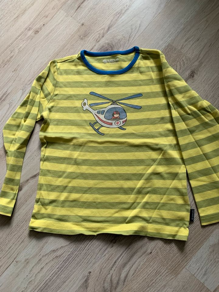 Jako-o Langarmshirt Hubschrauber Gr. 110 in Pulsnitz