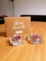 Teelichthalter Blume 2er-Set aus Kristallglas von Partylite incl Bayern - Zapfendorf Vorschau