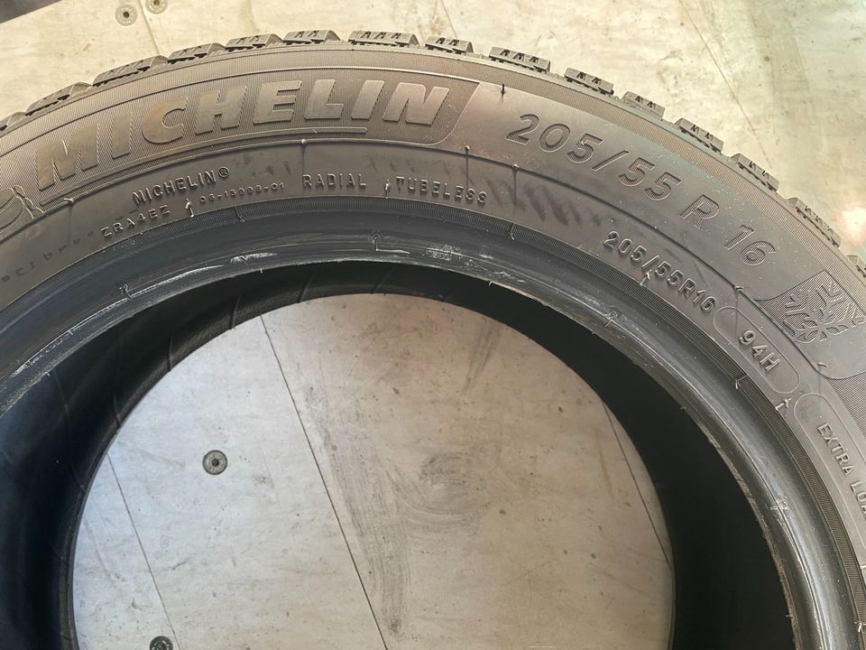 1 x Winterreifen Michelin 205/55 R16 94 H - 8mm Profil in Bayern -  Straubing | Reifen & Felgen | eBay Kleinanzeigen ist jetzt Kleinanzeigen