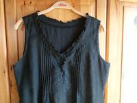 Leinenkleid Gr.40 schwarz Baden-Württemberg - Meckenbeuren Vorschau