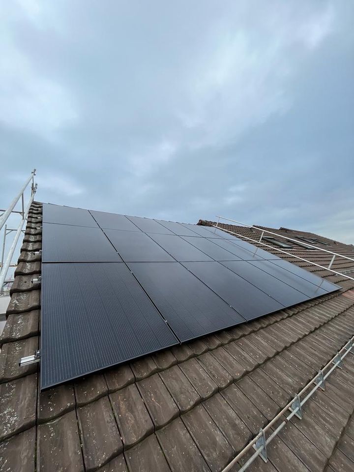 Photovoltaik Anlage am Hochrhein in Waldshut-Tiengen