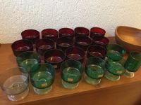 Luminarc Gläser Schalen rot grün für Sekt Dessert Eis Obst Nordrhein-Westfalen - Erkrath Vorschau