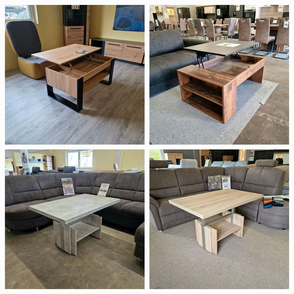 0% FINANZIERUNG Hochwertige Wohnzimmereinrichtung Vitrine TV Schrank Kommode Sideboard Tisch Couchtisch in Pampow