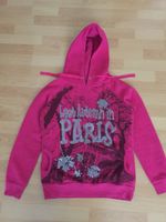 DAMEN KAPUZE SWEATSHIRT SCHRIFTZUG SILBERPAILLETEN PINK GR. M Elberfeld - Elberfeld-West Vorschau