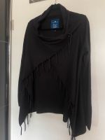 Tom Tailor Strickjacke schwarz Gr. M Poncho-Style Niedersachsen - Hollenstedt Vorschau