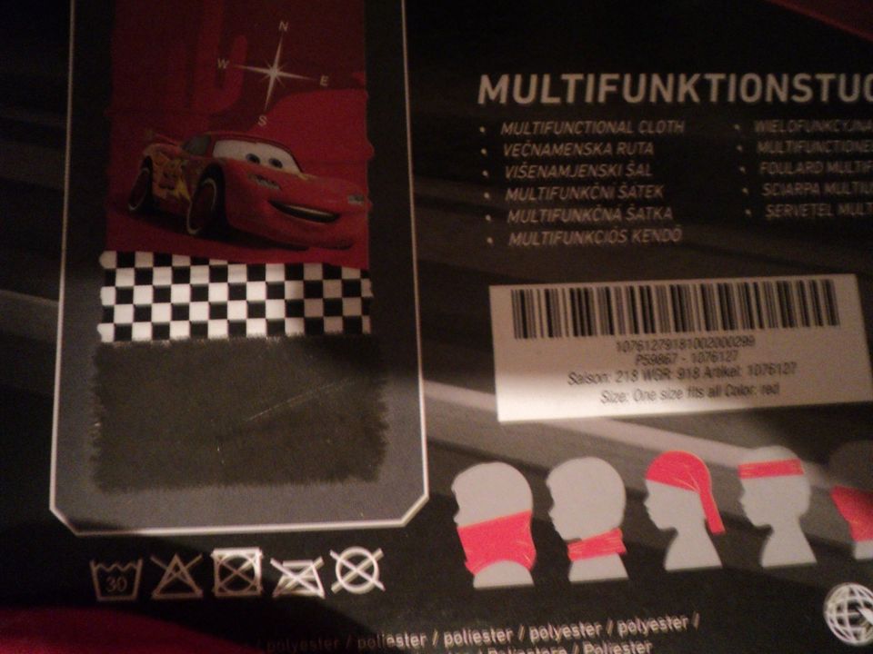 Multifunktionstuch,Loop,cars Neu in Weitersborn