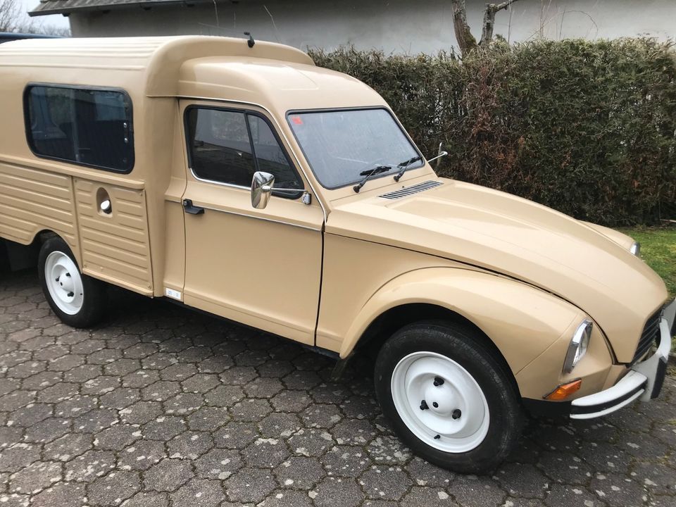 Citroen  AK Dyane „Reiseente“ in Karlsruhe