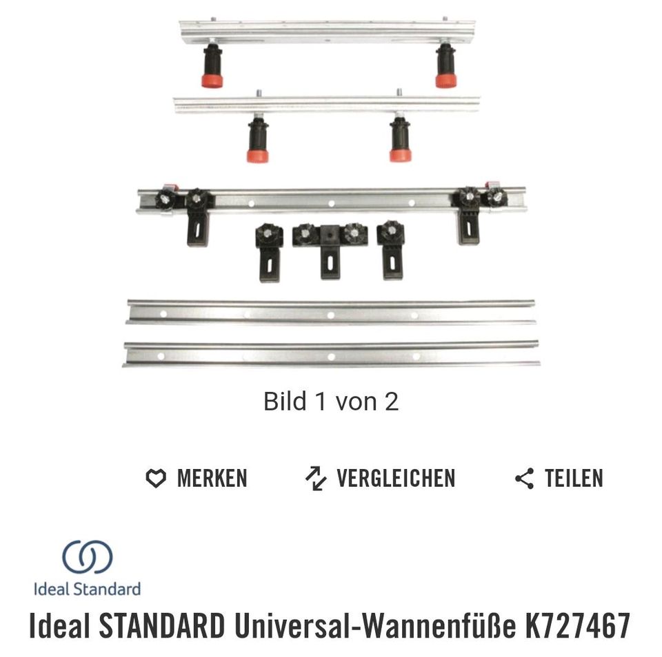 Ideal Standard wannenfüsse K727467 in Fellbach